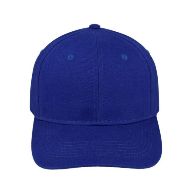 V6009ROYAL - 6 Panel Brushed Cotton Cap - Royal