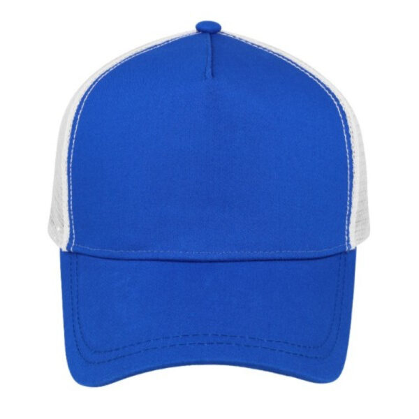 5003ROYAL/WH - MAC Trucker Cap - Royal/White