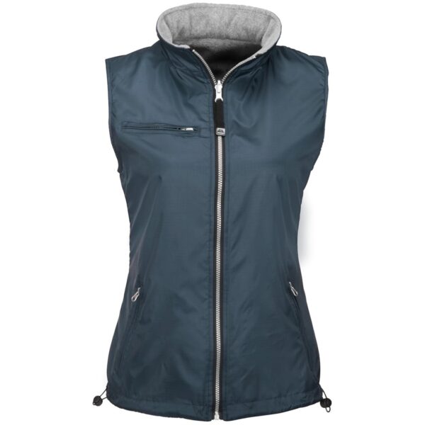 Ladies Reversible Fusion Bodywarmer - Navy - Image 2