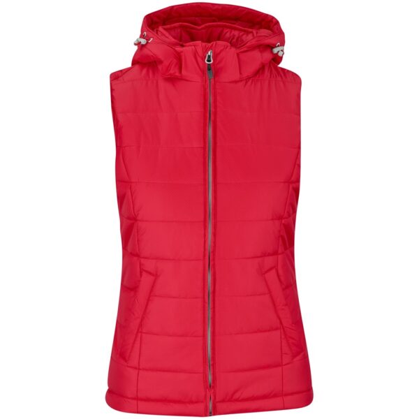 Ladies Evolution Bodywarmer - Red - Image 2