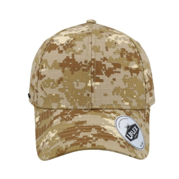 U22600OCSANDPIX - 6 Panel Outdoor Cap - Sand Pixel