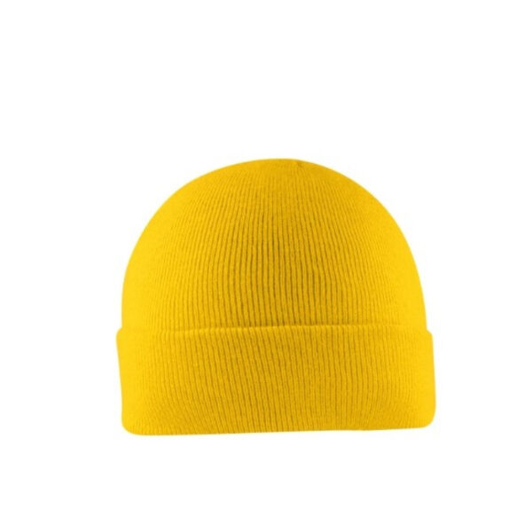 U22902SUNSHINE - Viscose Cuffed Beanie - Sunshine