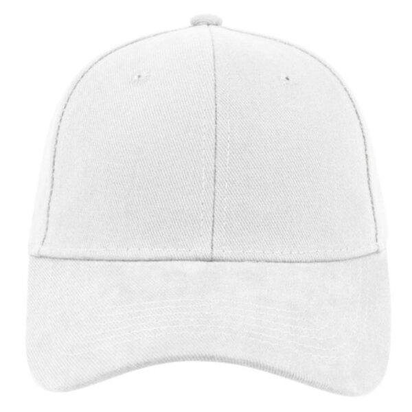 6009WHITE - Retail 6 Panel Cap - White