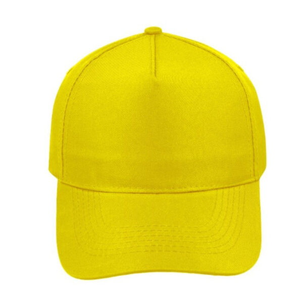 V5002YELLOW - 5 Panel Promo Cap - Yellow