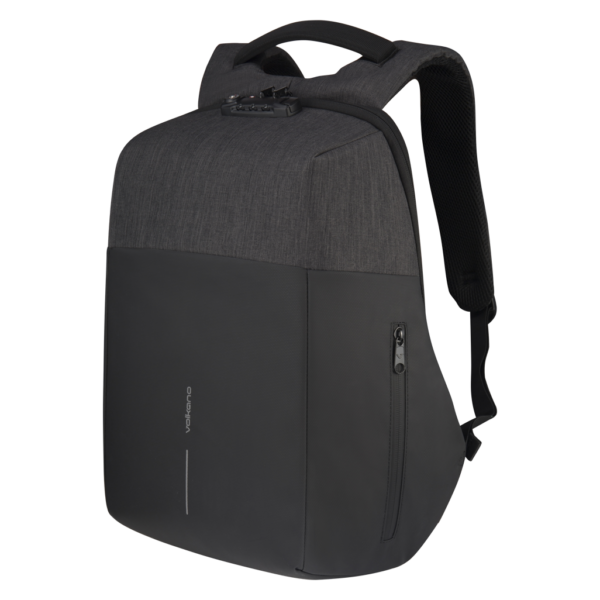 Volkano Smart Deux Laptop Backpack Black/Charcoal.