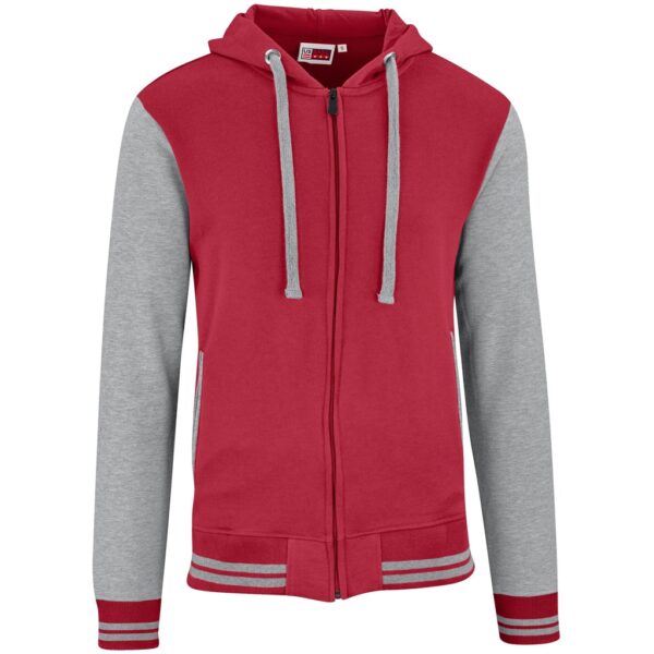 Mens Princeton Hooded Sweater - Red - Image 2