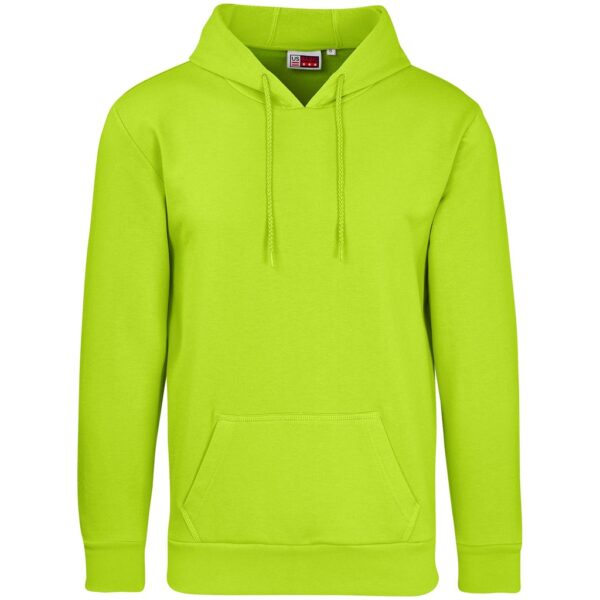 Mens Omega Hooded Sweater - Lime - Image 2