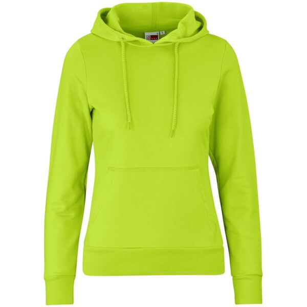 Ladies Omega Hooded Sweater - Lime - Image 2