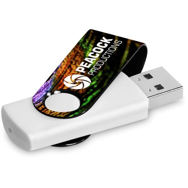 Altitude Axis Gyro White Flash Drive - 8GB - Image 2