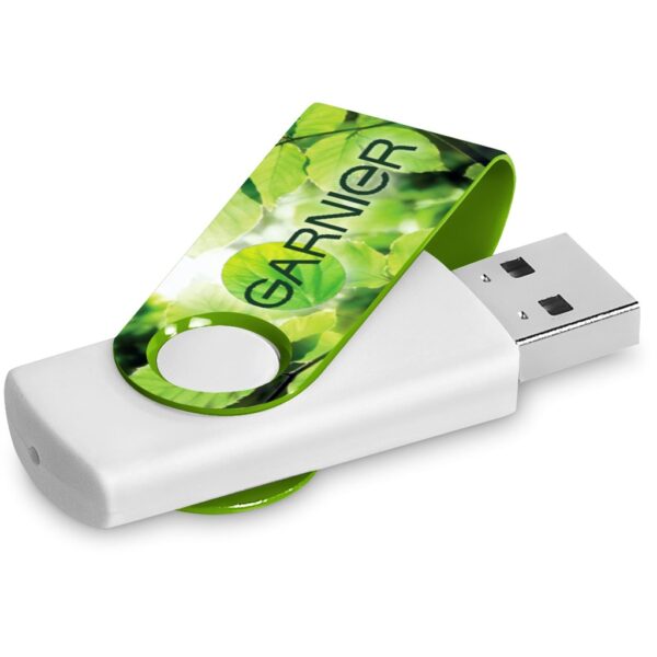 Altitude Axis Gyro White Flash Drive - 8GB - Image 6