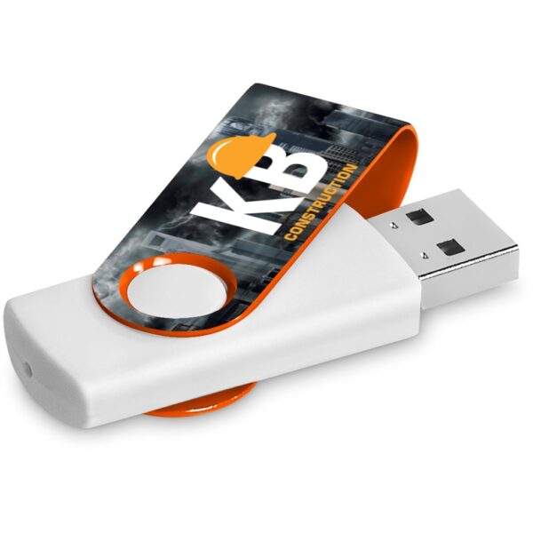 Altitude Axis Gyro White Flash Drive - 8GB - Image 8