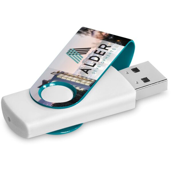 Altitude Axis Gyro White Flash Drive - 8GB - Image 13