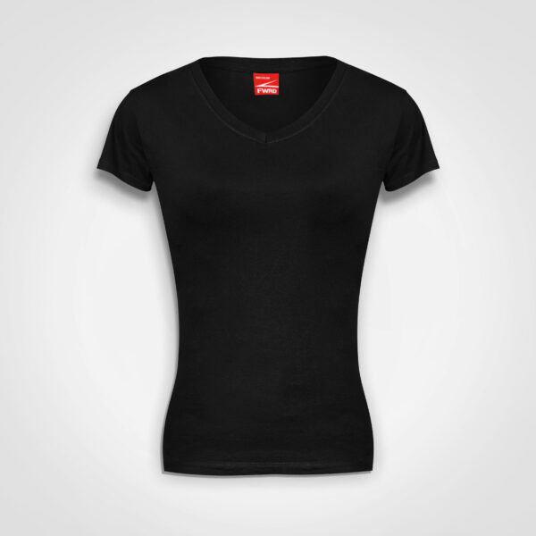 FWRD Ladies Fitted V-Neck T-Shirt