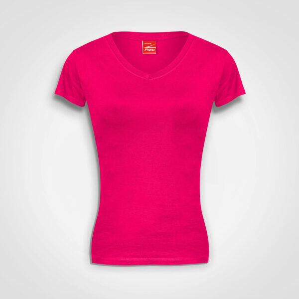 FWRD Ladies Fitted V-Neck T-Shirt - Image 6