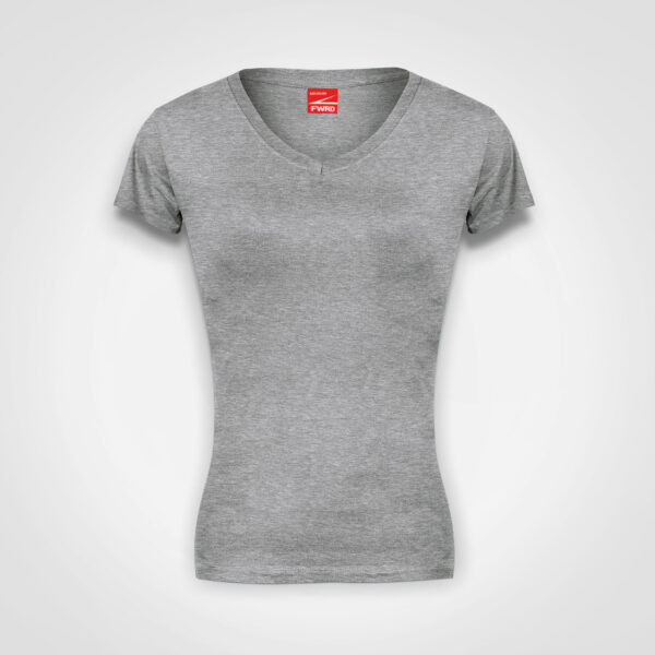 FWRD Ladies Fitted V-Neck T-Shirt - Image 3