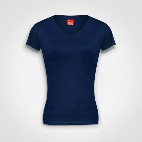 FWRD Ladies Fitted V-Neck T-Shirt - Image 4