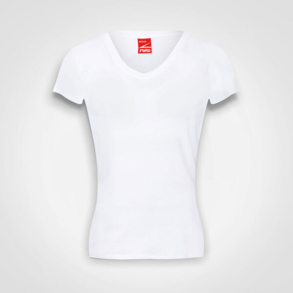 FWRD Ladies Fitted V-Neck T-Shirt - Image 5