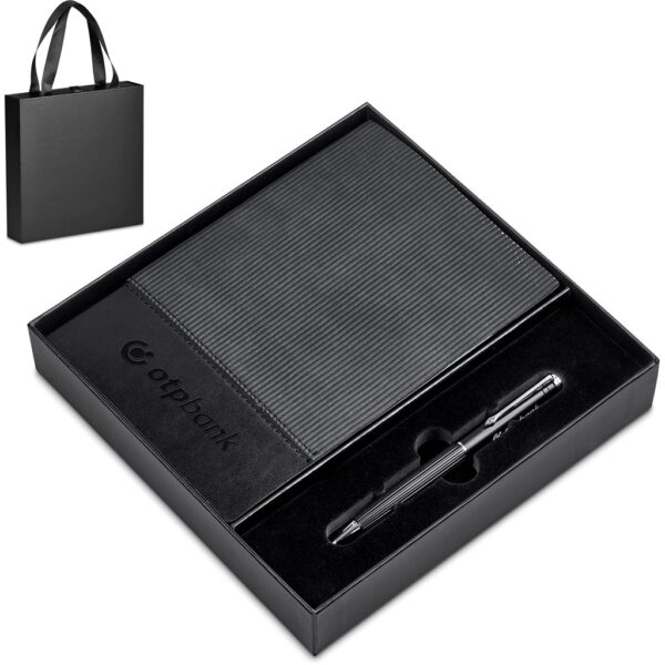 Alex Varga Carralis Soft Cover Notebook & Pen Set - Image 2