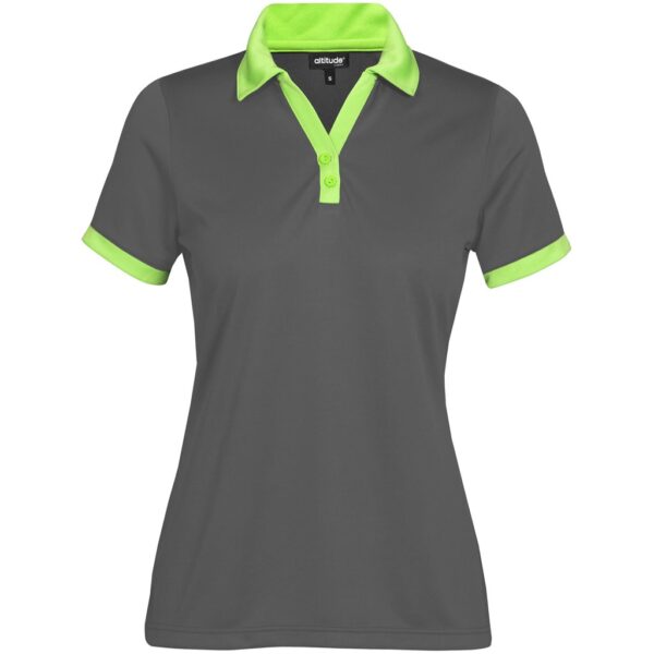 Ladies Bridgewater Golf Shirt - Lime