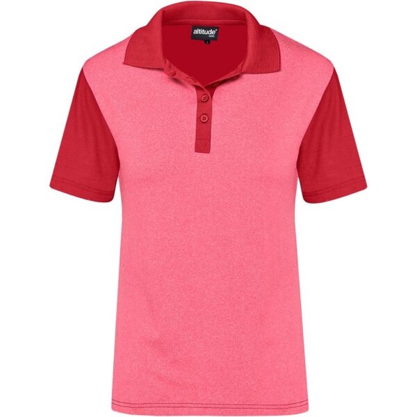 Ladies Crossfire Golf Shirt - Red