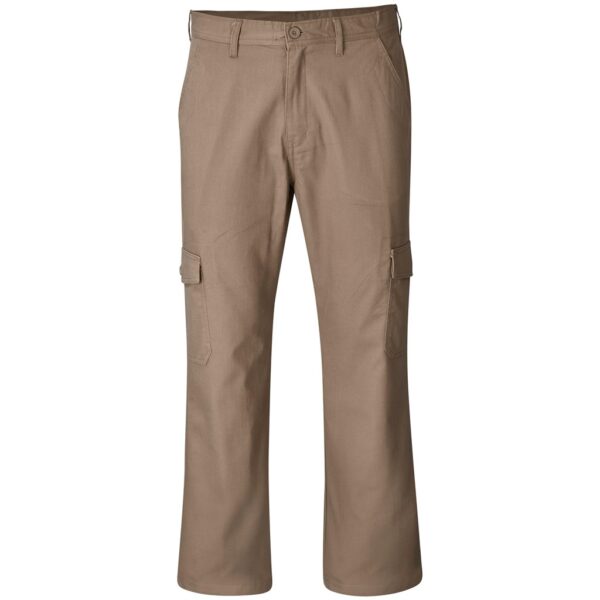 Mens Cargo Pants - Natural