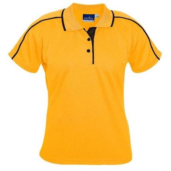 Vegas Ladies Golfer - Yellow