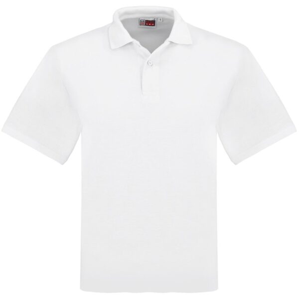 Mens Elemental Golf Shirt - White