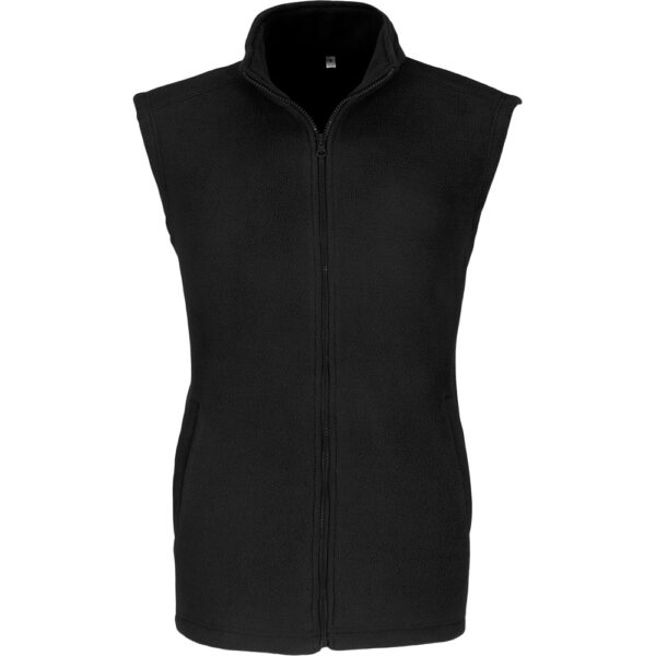 Mens Yukon Micro Fleece Bodywarmer - Black