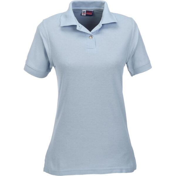 Ladies Boston Golf Shirt - Ocean Blue