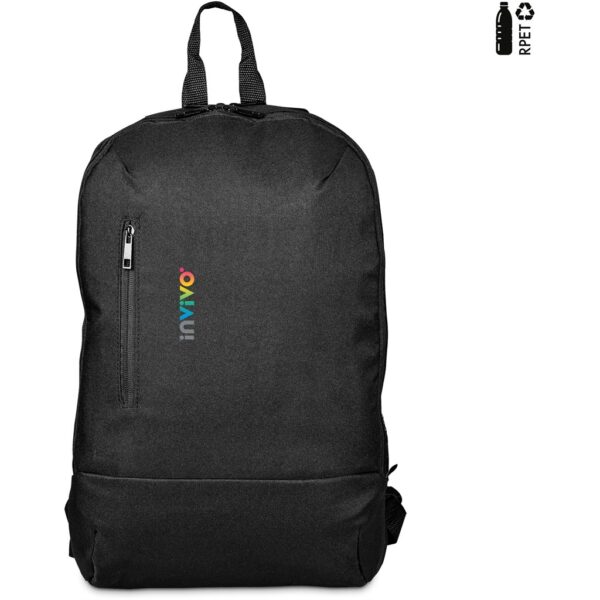 Kooshty Oscar Recycled PET Laptop Backpack - Black