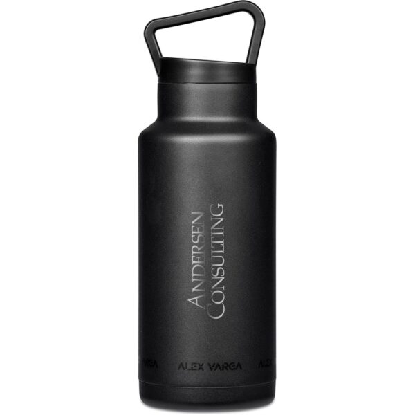 Alex Varga Barbella Stainless Steel Vacuum Water Bottle - 1 Litre