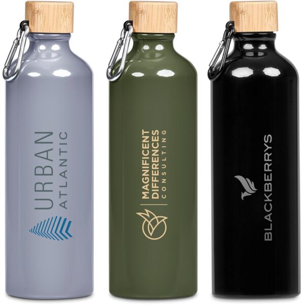 Serendipio Origen Aluminium & Bamboo Water Bottle – 750ml