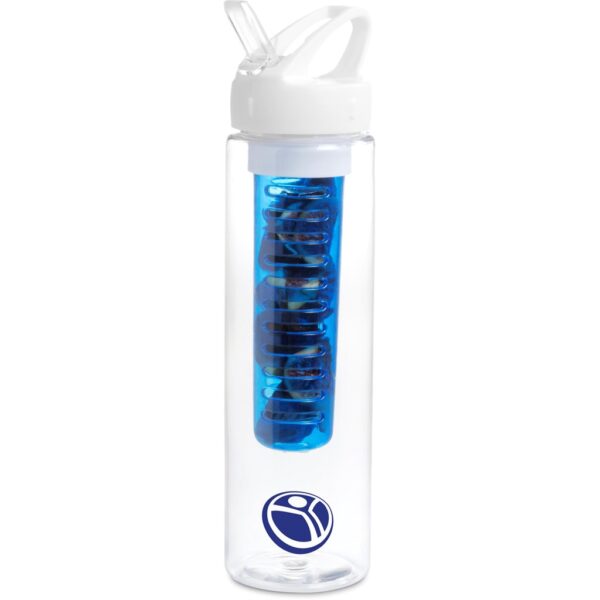 Zest Plastic Infuser Bottle - 750ml - Blue