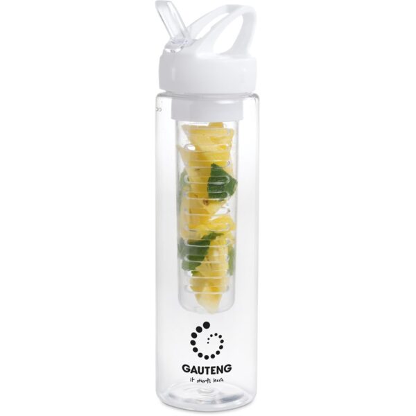 Zest Plastic Infuser Bottle - 750ml - Transparent