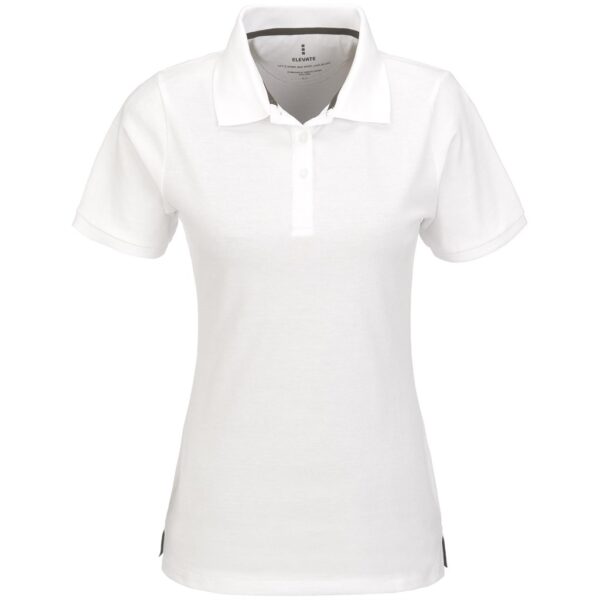 Ladies Calgary Golf Shirt - White