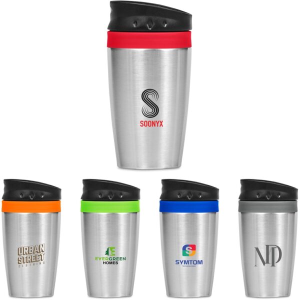 Altitude Vienna Stainless Steel & Plastic Double-Wall Tumbler - 300ml