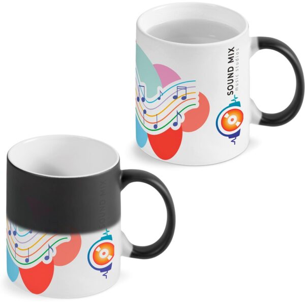 Transition Sublimation Ceramic Coffee Mug - 325ml