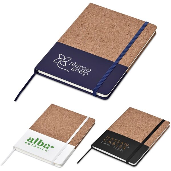 Okiyo Denki Cork A5 Hard Cover Notebook