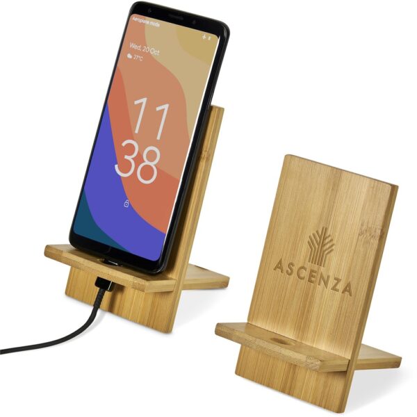 Okiyo Ekslens Bamboo Phone Stand