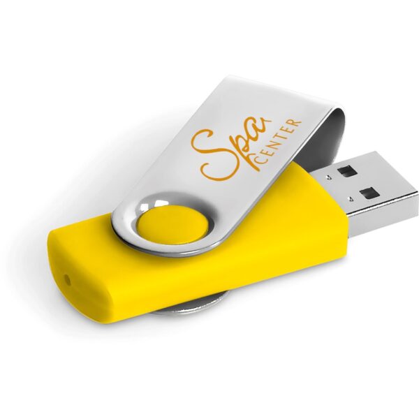 Axis Glint Flash Drive - 8GB - Yellow