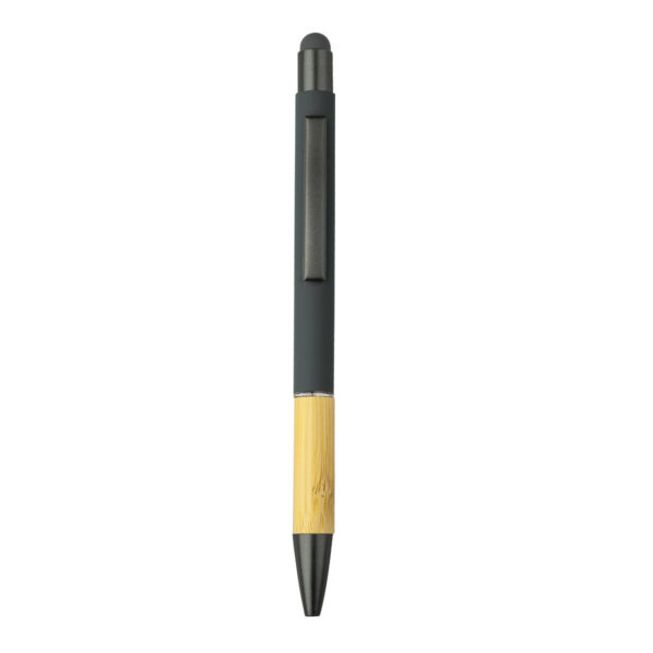 Hana Stylus Bamboo Ball Pen - Image 3