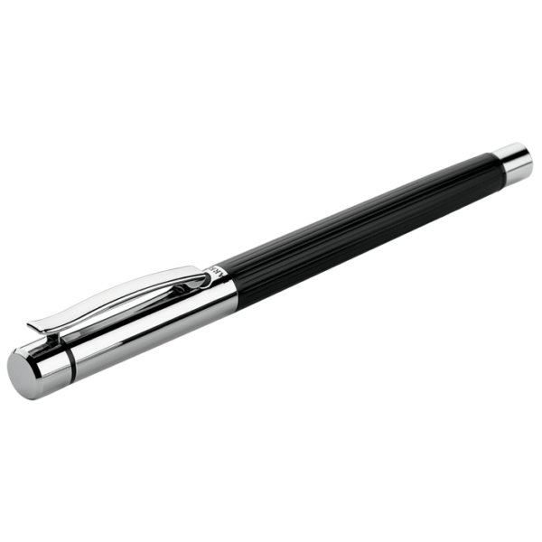 Brass Rollerball Pen with Columned Barrel