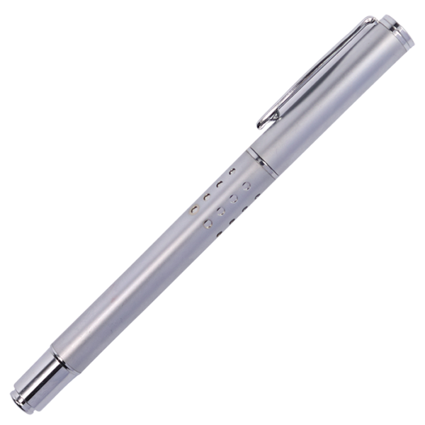 Wavy Clip Brass Rollerball Pen