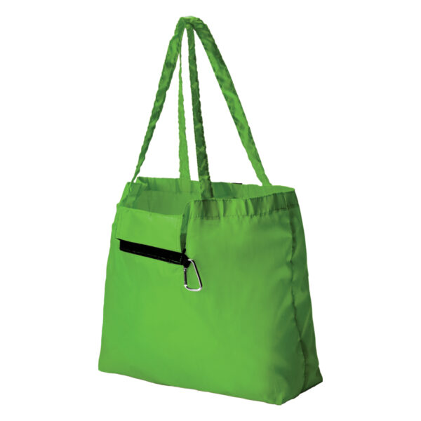 Foldable Shopper with Carabiner - Image 7