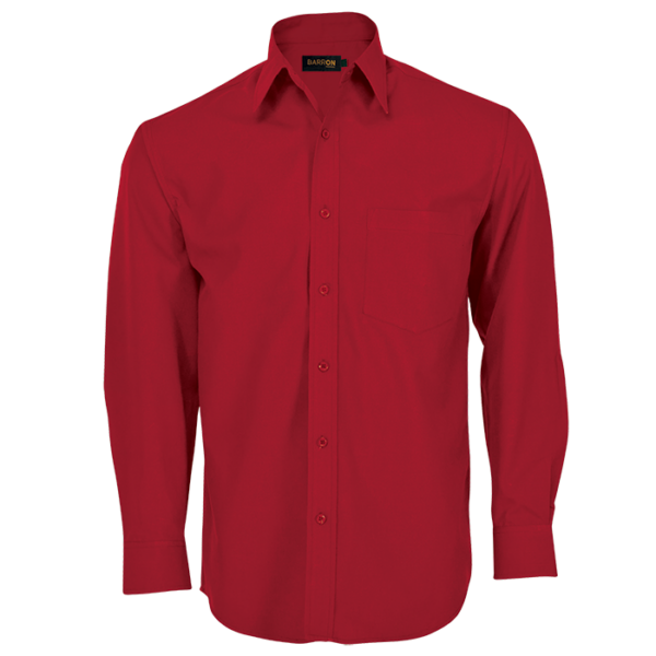 Brushed Cotton Twill Lounge Long Sleeve Mens - Image 8