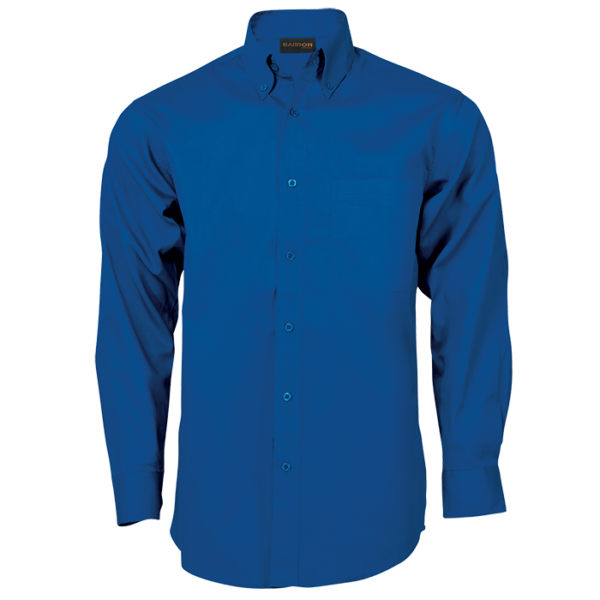 Brushed Cotton Twill Lounge Long Sleeve Mens