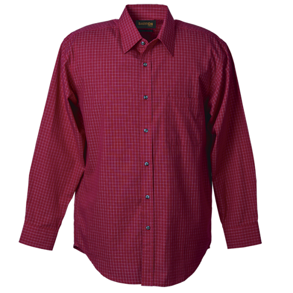 Pioneer Check Lounge Long Sleeve Mens - Image 5