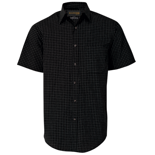 Pioneer Check Lounge Short Sleeve Mens - Image 4