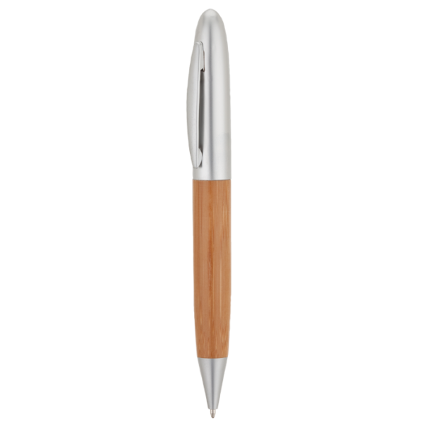 Bamboo and Brass Ballpoint Pen
