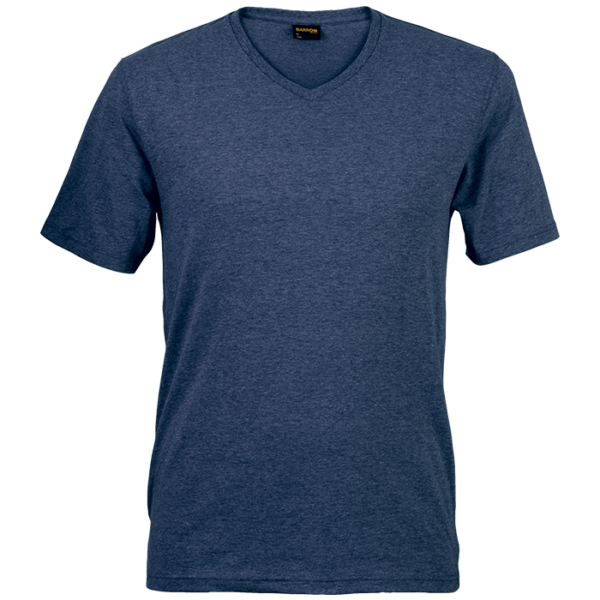 170g Slim Fit V-Neck T-Shirt Mens - Image 10